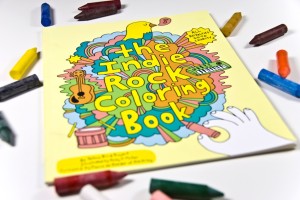 Indie Rock coloring book