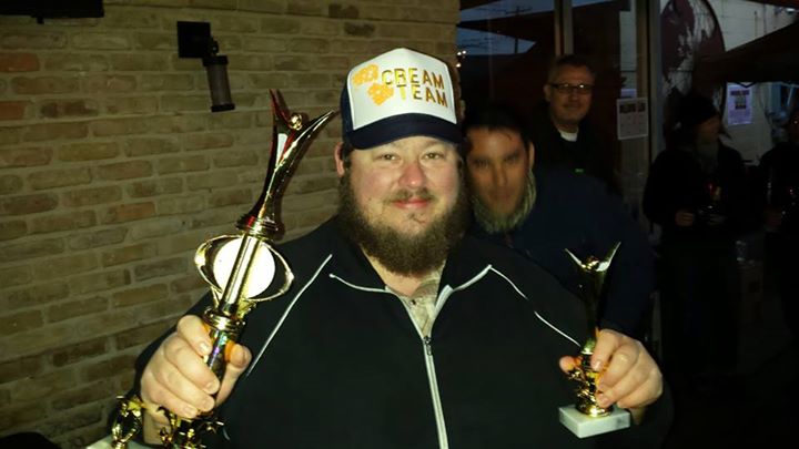 Brett's Chili Bowl trophies